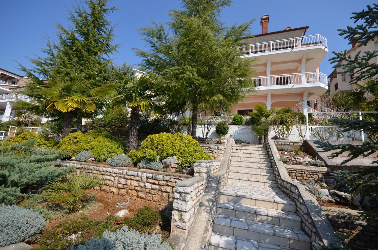 Apartments Slavica Rabac Buitenkant foto