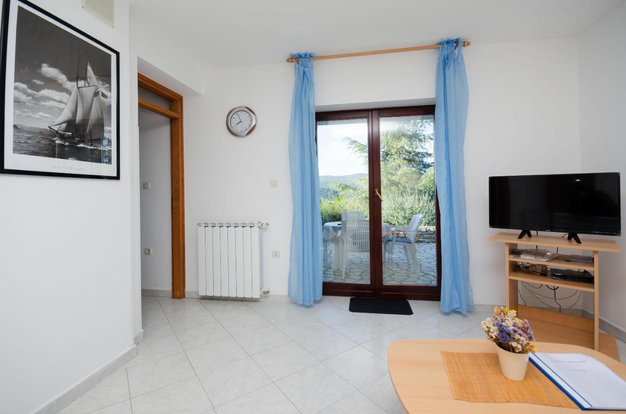 Apartments Slavica Rabac Buitenkant foto